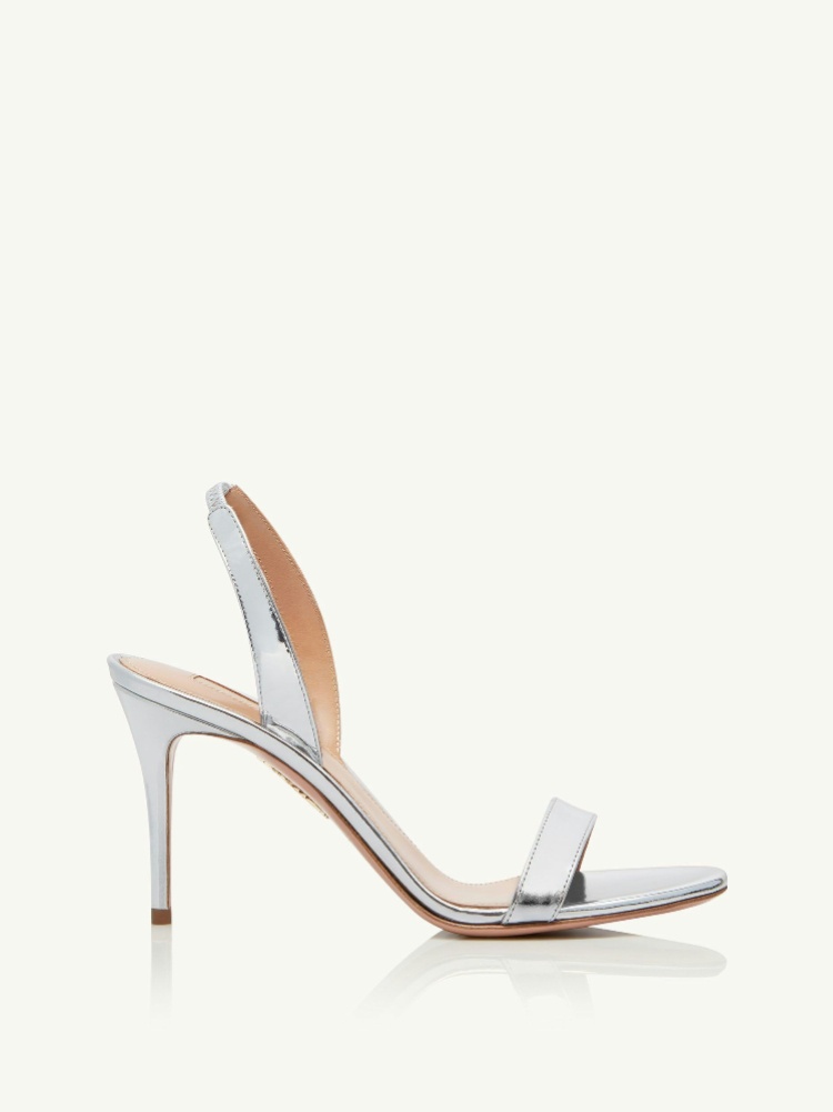 Aquazzura So Nude Sandal 85