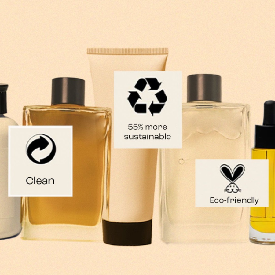 Beauty product labels, clean beauty claims