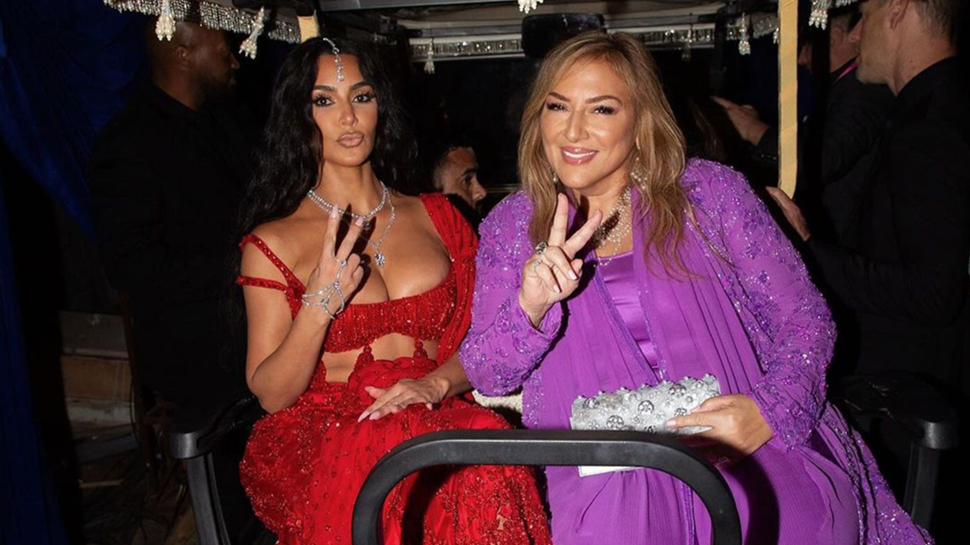 Kim Kardashian and Lorraine Schwartz