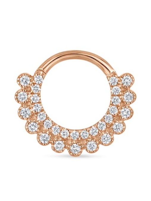 Maria Tash Diamond Apsara Hoop Earring