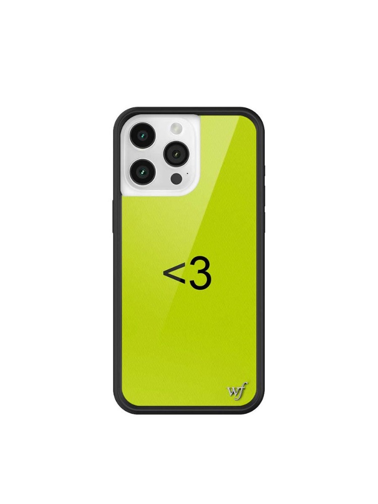 A green Charli XCX iPhone Case by Wildflower Cases