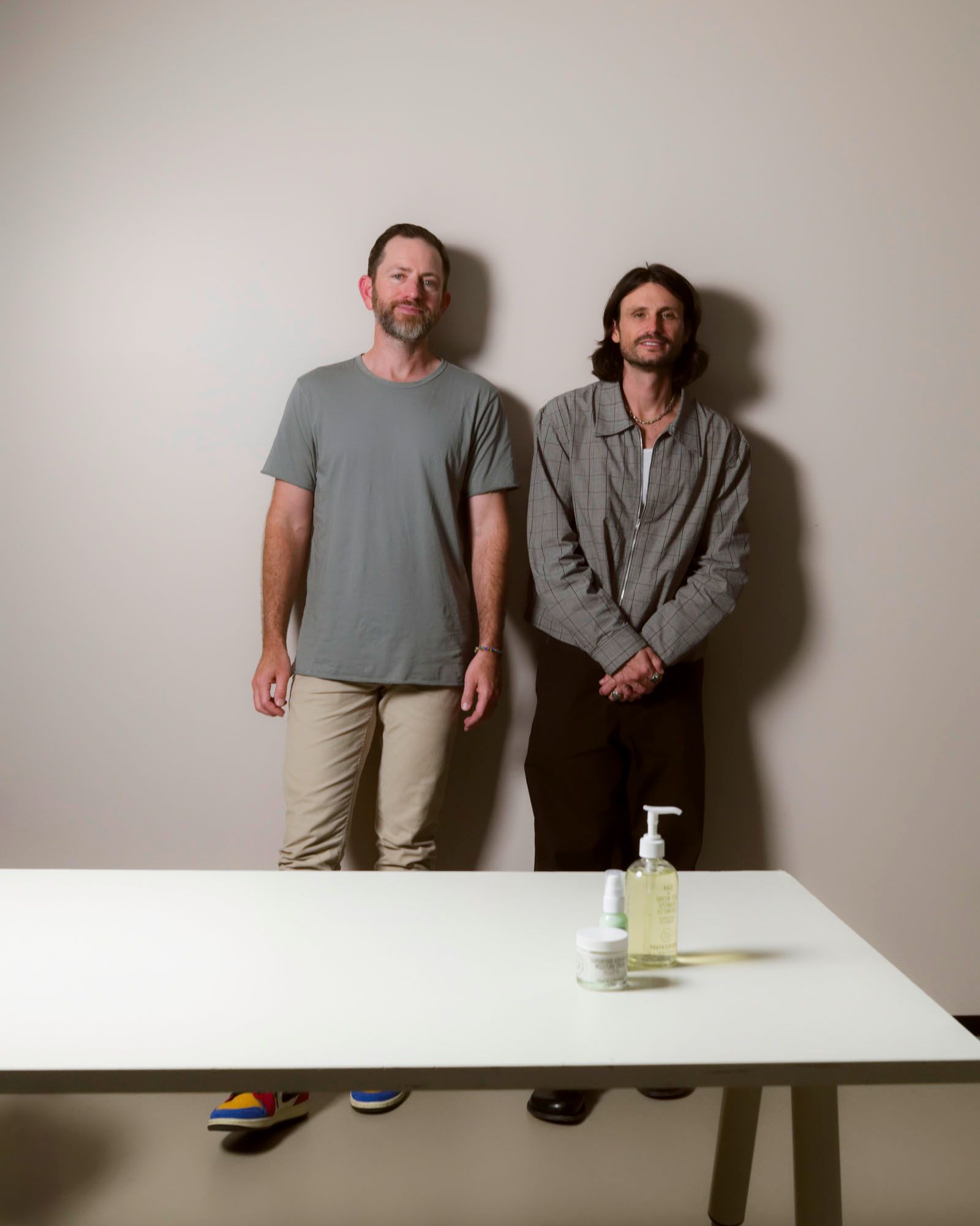 Founders of Youth To The People, a clean vegan sustainable skincare brand, Joe Cloyes and Greg Gonzalez